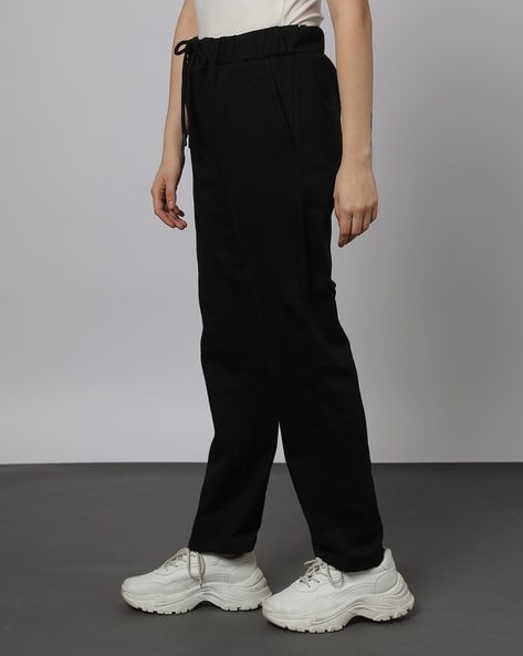 Buy Black Track Pants for Women by Outryt Online