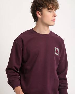 Buy THE BEAR HOUSE Men Printed Relaxed Fit Sweatshirt Online