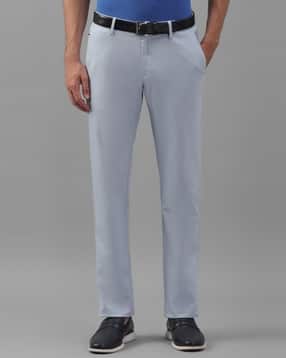 allen solly Men Slim Fit Flat-Front Chinos-picture-15