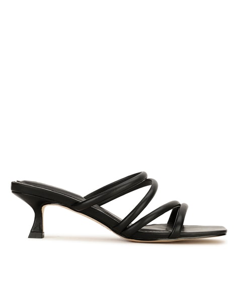 Bata black best sale heels sandals