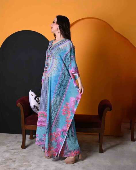 Dubai Moroccan Stylish Kaftan Elegant Arabic Kaftan Dress at Latest Price,  Manufacturer in Mumbai