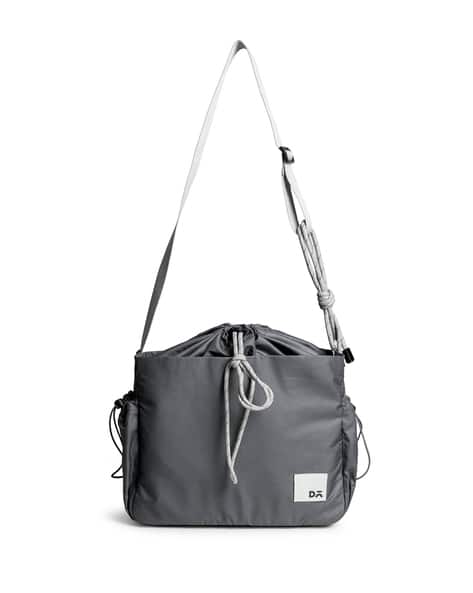 Women Pass Satchel with Drawstring Closure