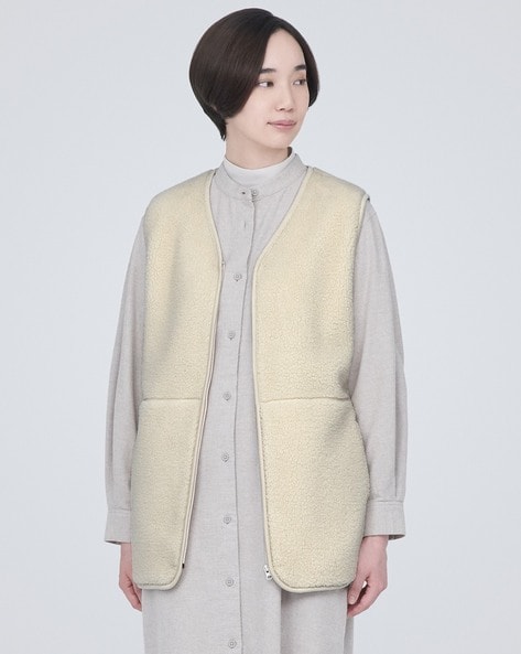 Buy Ivory Jackets & Coats for Women by MUJI Online