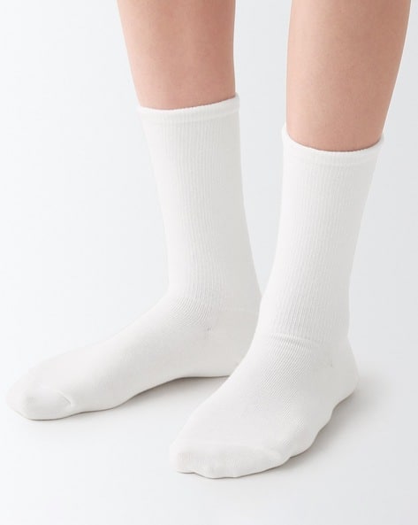 Buy White Socks Stockings for Women by MUJI Online