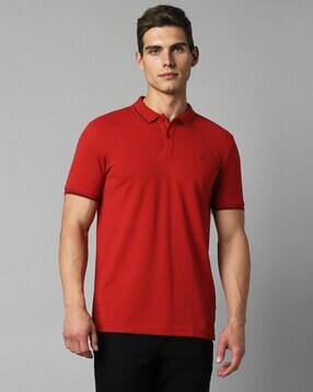 louis philippe Men Slim Fit Polo T-Shirt-picture-19
