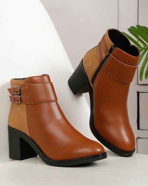 tan boots womens ankle