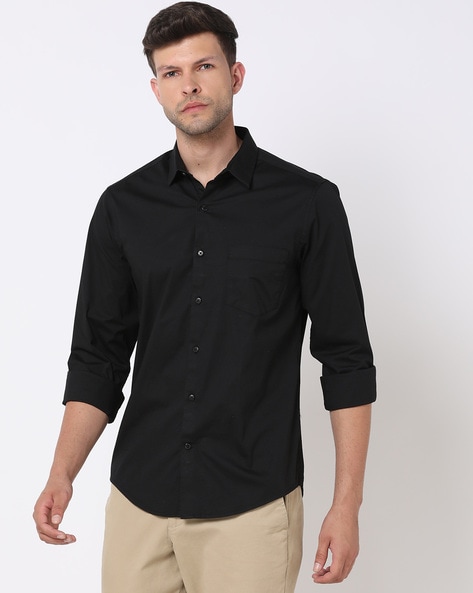 John Players Men Regular Fit Shirt