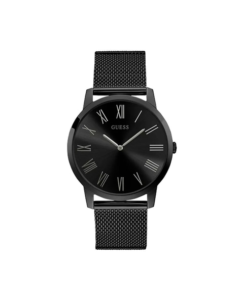 Guess black watch online mens