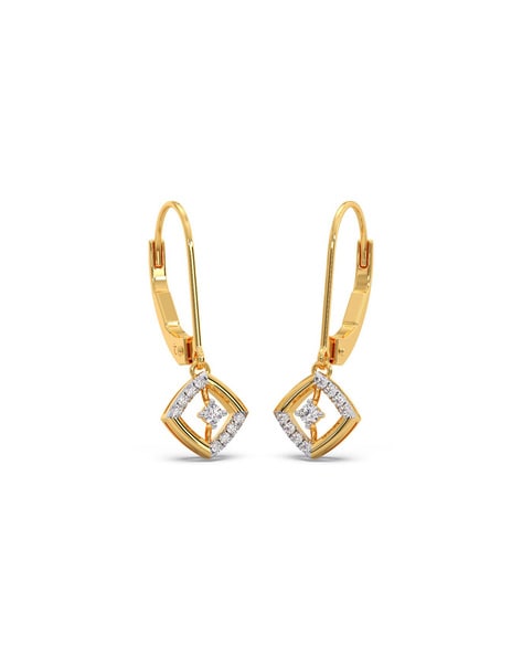 Buy Hoop Earrings Online in India | 100+ Gold Hoop Earrings Designs @ Best  Price | Candere by Kalyan Jewellers