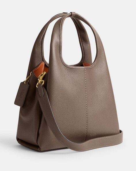Buy Coach Lana Medium Shoulder Bag 23 | Grey Color Women | AJIO LUXE