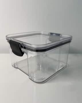 Transparent Storage Crisper with Lid-image-38