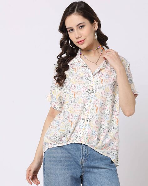 Women Printed Relaxed Fit Shirt