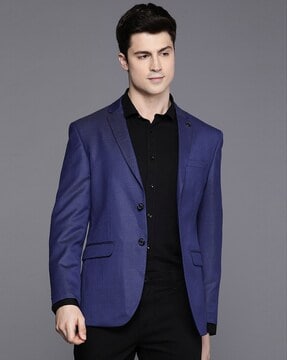 Buy Navy Blue Blazers & Waistcoats for Men by SIMON CARTER Online