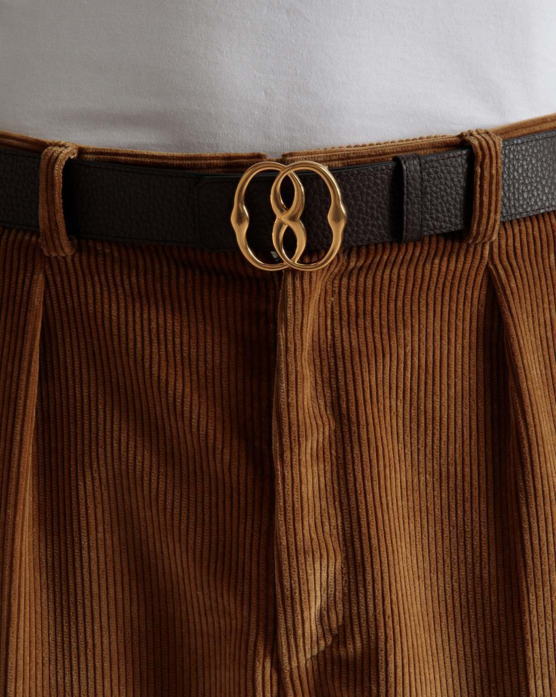 Bally brown discount belt