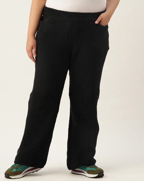 Buy Black Trousers & Pants for Women by Therebelinme Online