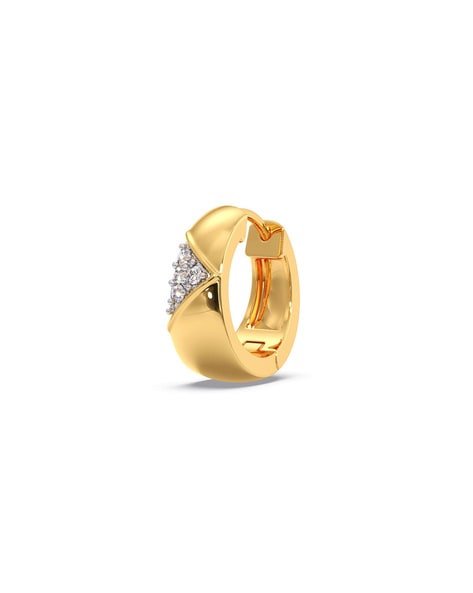 Buy CANDERE A KALYAN JEWELLERS COMPANY Men 18KT Gold Diamond Finger Ring  4.37gm - Ring Diamond for Men 22347056 | Myntra