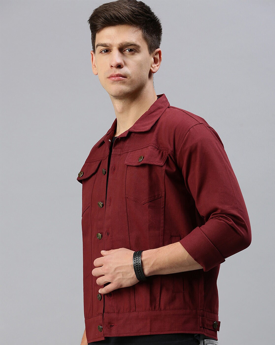 Buy Red Jackets & Coats for Men by Kuons Avenue Online | Ajio.com