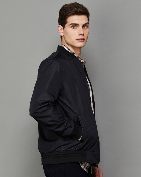 Buy Bossini Blue Jacket - Jackets for Men 1118652 | Myntra