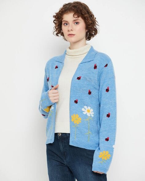 Buy 20Dresses Women Floral Printed Cardigan Sweaters 2025
