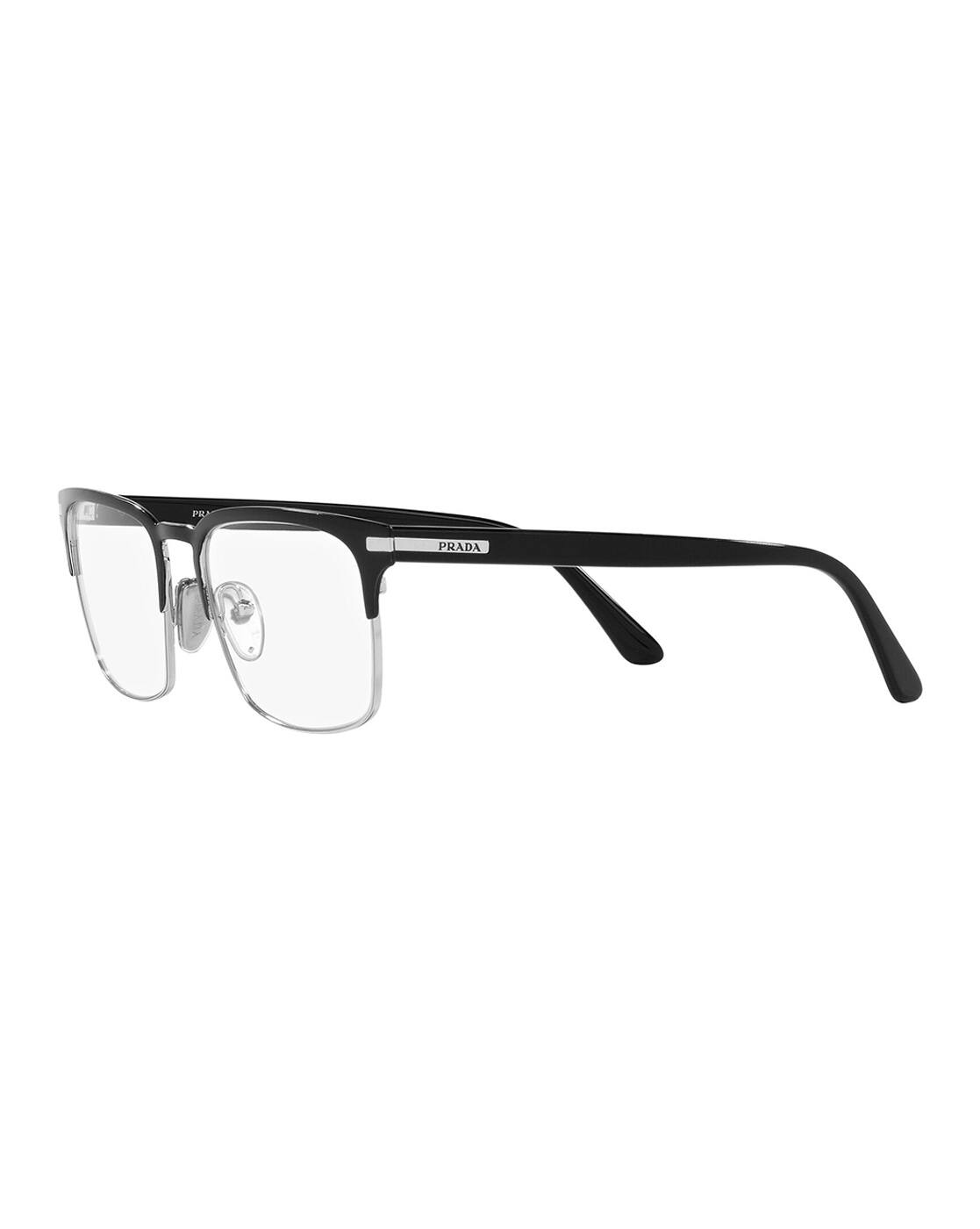 メガネ Prada Frame VPS51O 1AB1O1 Luxury Half-rim Rennero Prada VPS 51O | Overnight Glasses
