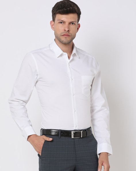 John Players Men Regular Fit Shirt