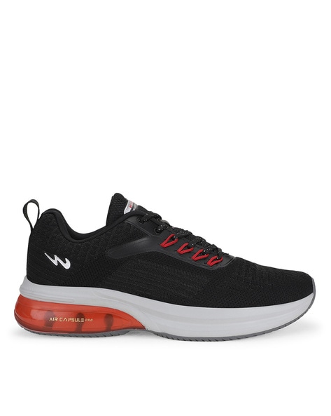 Buy BLK/RED Sports Shoes for Men by CAMPUS Online | Ajio.com