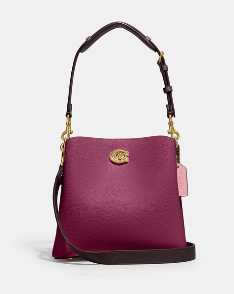 COACH® | Field Bucket Bag With Colorblock Quilting And Coach Badge