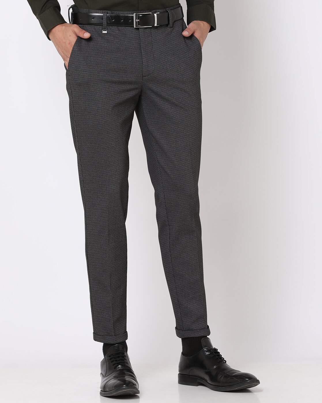 NETPLAY Men Smith Flat-Front Tapered Fit Trousers – MALL