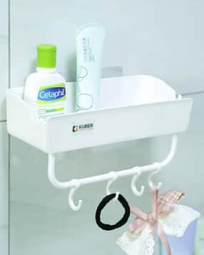 kuber industries Bathroom Shelves with Hooks-picture-49