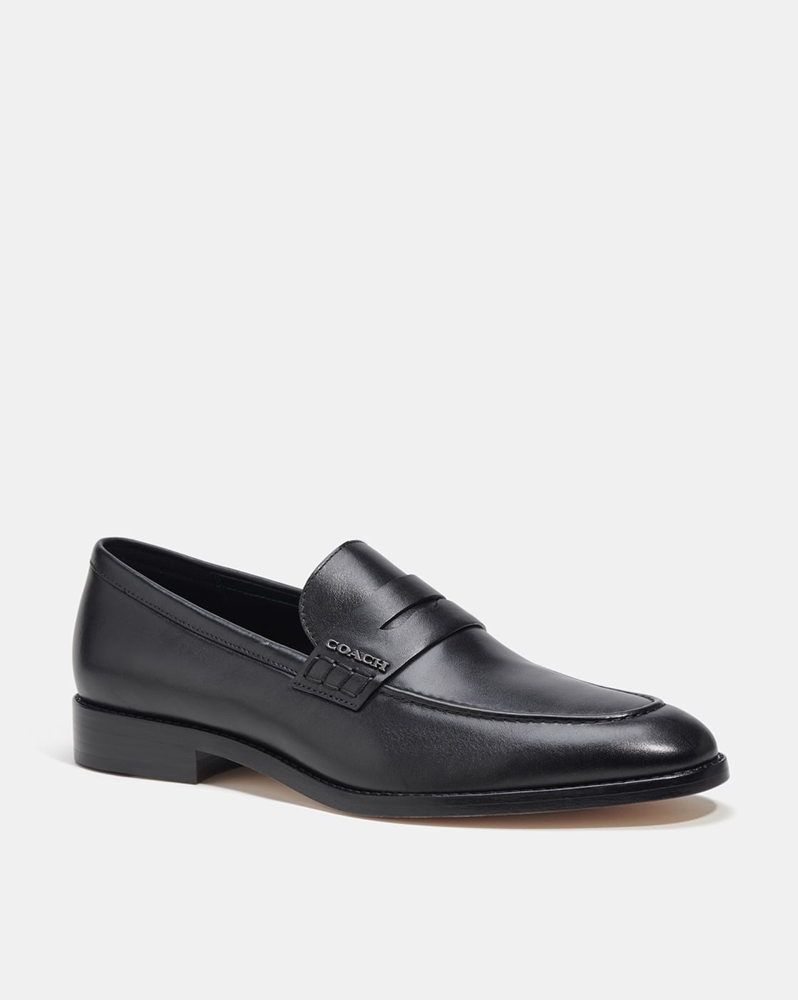 COACH MAVIS LEATHER LOAFER 黒 6.5 C