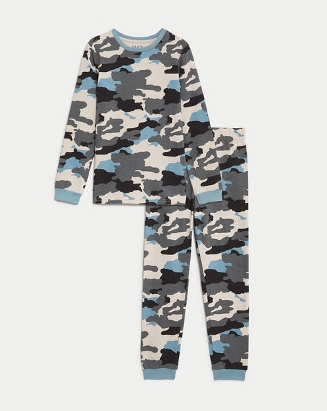 Children's camouflage pyjamas new arrivals