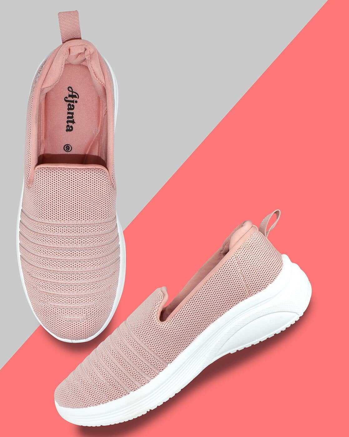 Buy Pink Casual Shoes for Women by AJANTA Online | Ajio.com