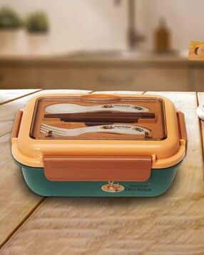 kuber industries Airtight Lunch Box with Forks-picture-27