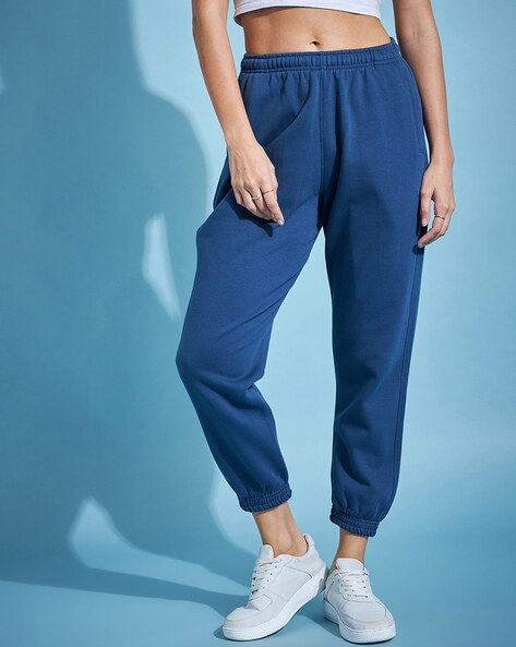 Buy Navy Track Pants for Men by AXYS Online | Ajio.com