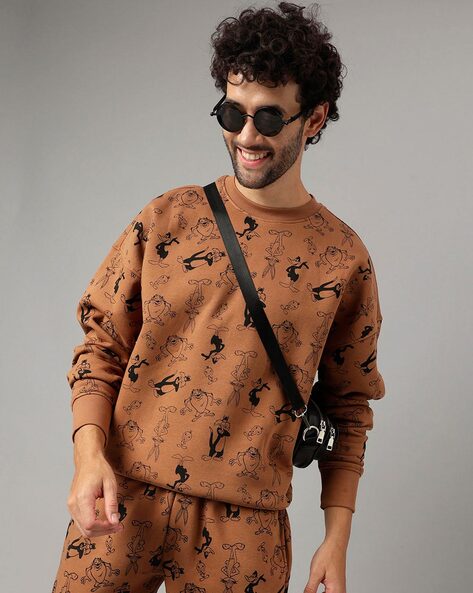 Buy Brown Sweatshirt & Hoodies for Men by Free Authority Online