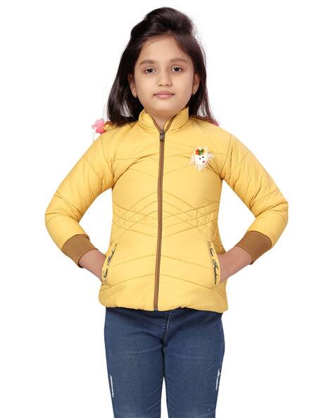 Buy Yellow Jackets Shrugs for Girls by MUHURATAM Online