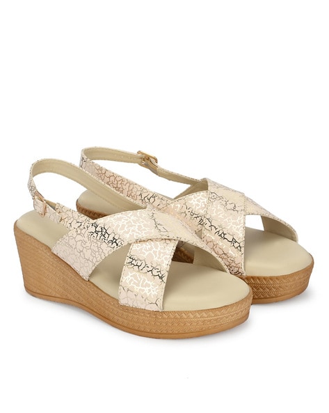 Open toe store clog wedge