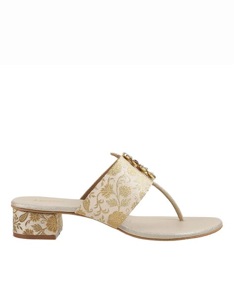 Women Open-Toe Chunky Heeled Sandals