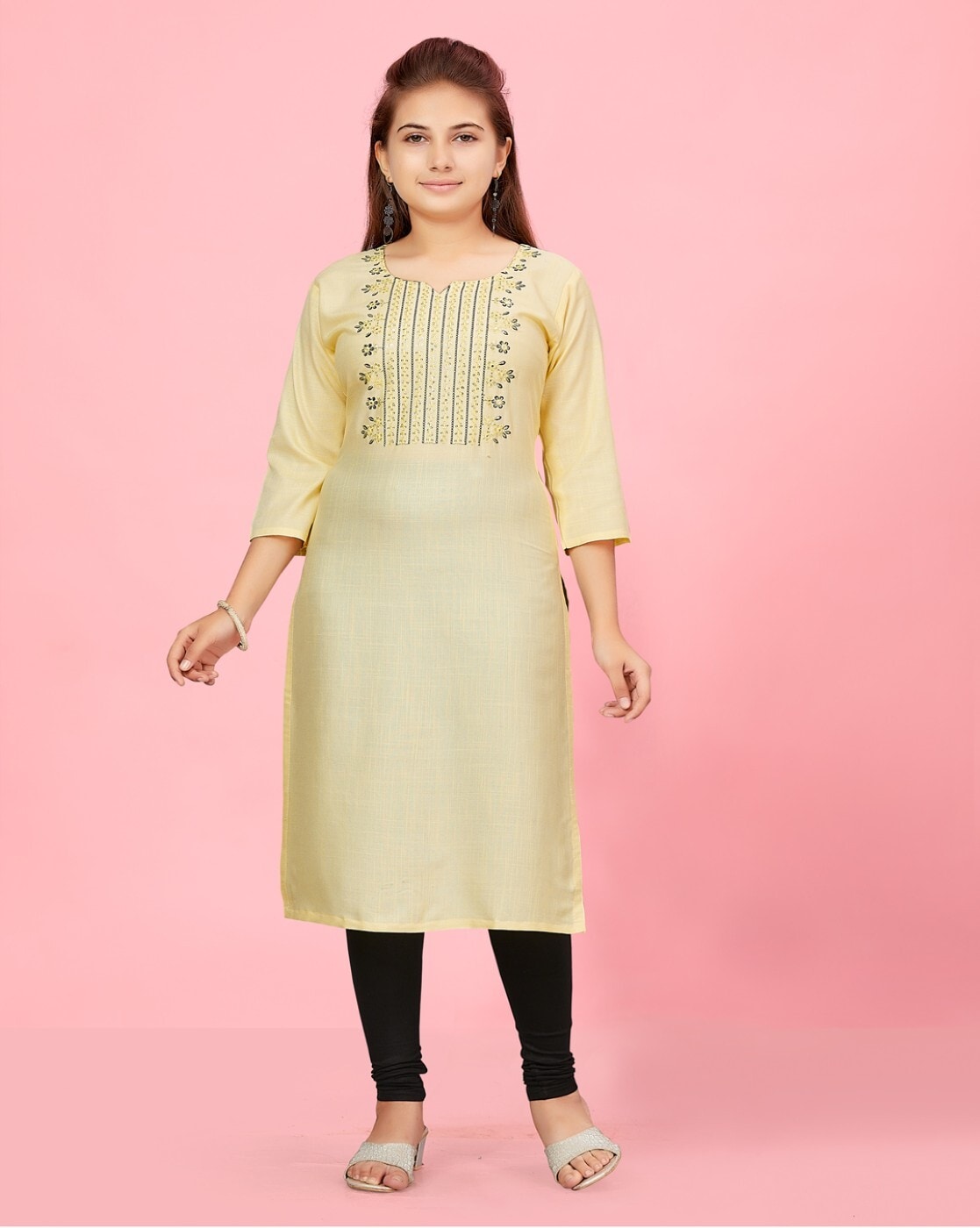 Buy Spack Jetrtow Baby Girls Cotton Jaipuri Print Top/Kurti and Printed  Lehnga/Skirt Set (S24_5-6 Y) Online at Best Prices in India - JioMart.
