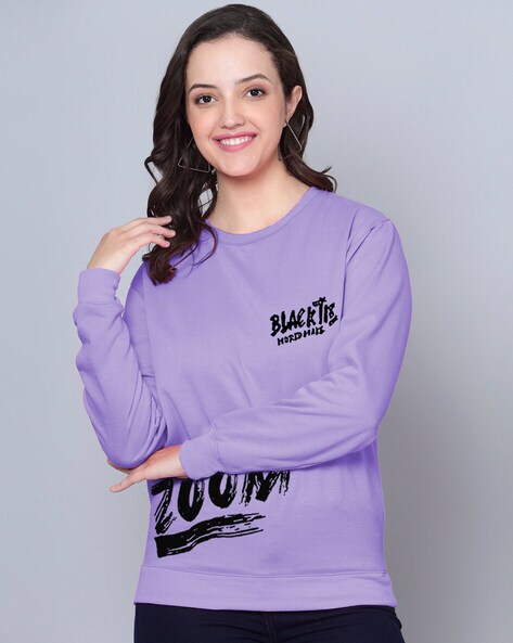 Women Sweatshirts Online - Buy Women Designer & Printed Sweatshirts at Low  Prices in India