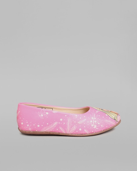 Kidsville Girls Barbie Print Slip-On Shoes