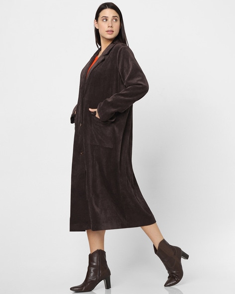 Long corduroy coat best sale