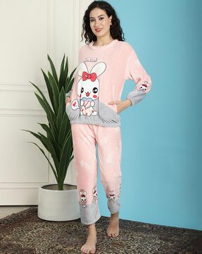 Buy Cream Night LoungeWearSets for Women by TAG 7 Online Ajio
