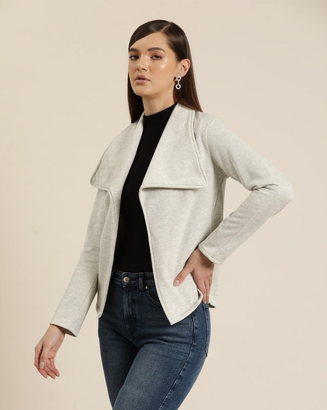 Reclaimed Vintage unisex puffer bomber jacket in off white | ASOS