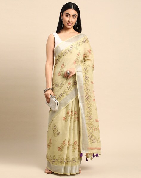 Buy Green Sarees for Women by Kalyan Silks Online