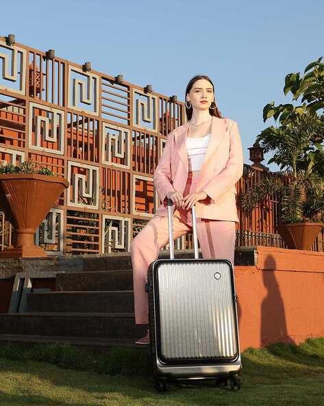 Unisex Y2K Luxe Hard Trolley Bag Large