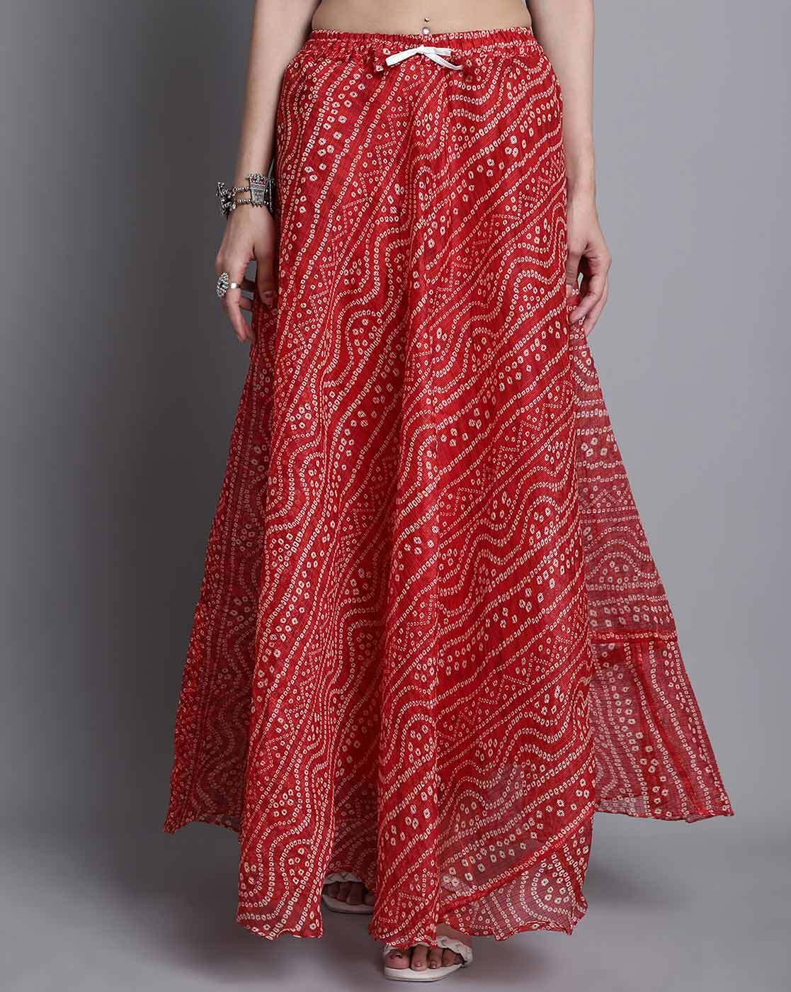 Buy Pink Skirts & Ghagras for Women by Jaipur Kurti Online | Ajio.com