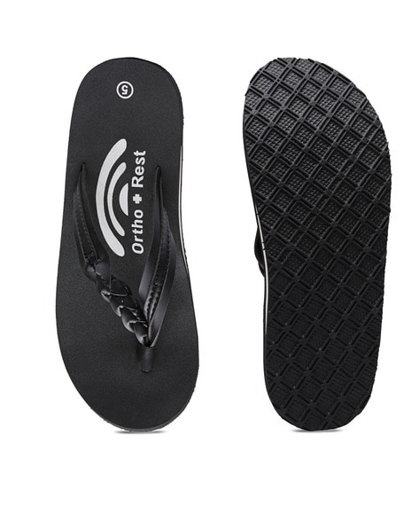 Flip flops with discount arch support women's