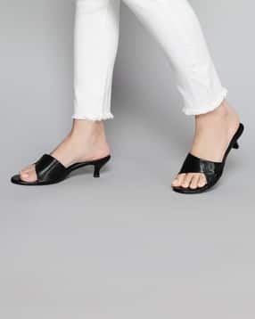 t.eleven Women Slip-On Kitten Heeled Sandals-picture-48