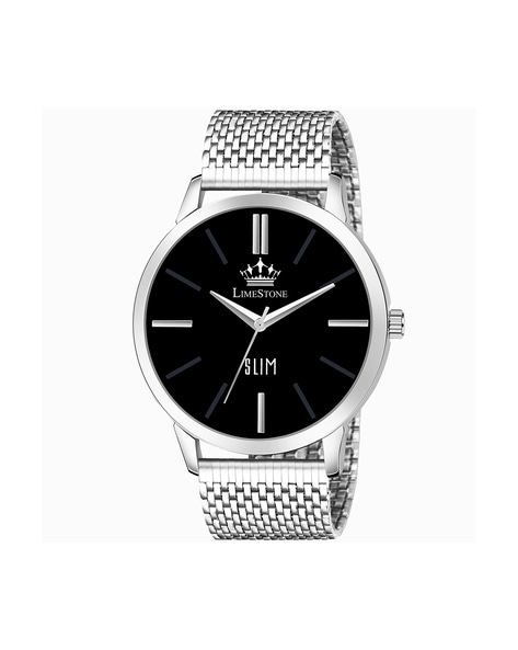 Buy Black Watches for Men by LIMESTONE Online Ajio